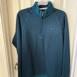 Under Armour Blue Quarter-Zip Top